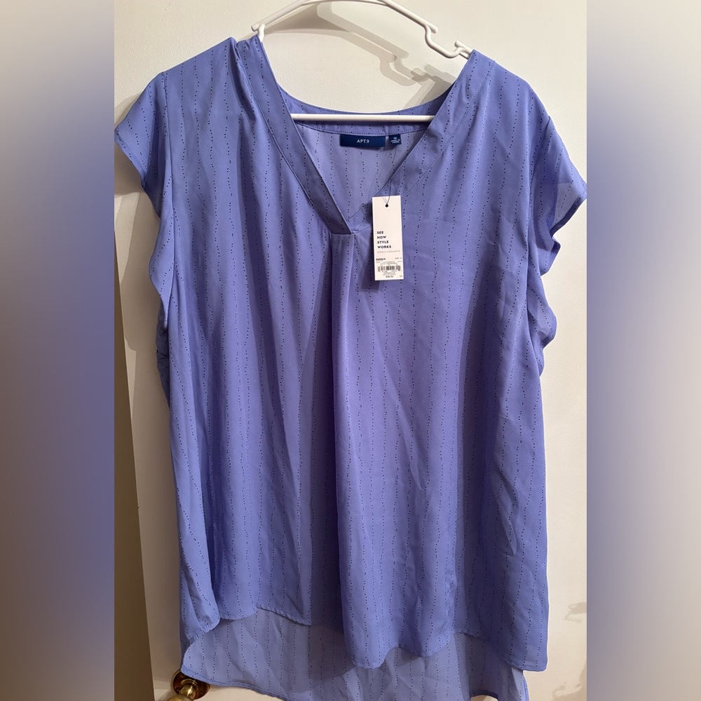 Apt. 9 Women's Blue Top
